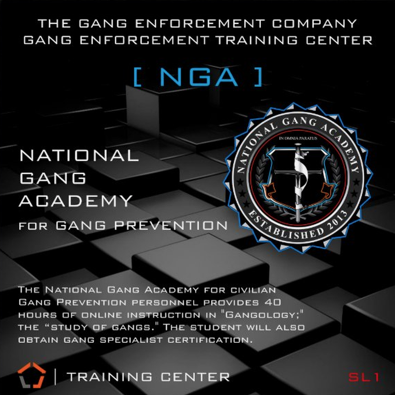 National Gang Academy for Non-Law Enforcement